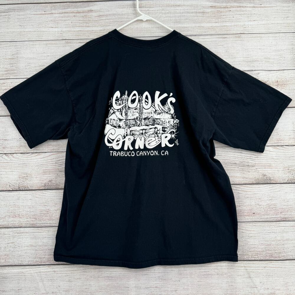 Cook's Corner Trabuco Hills Short Sleeve T-Shirt Mens 2XL Black‎